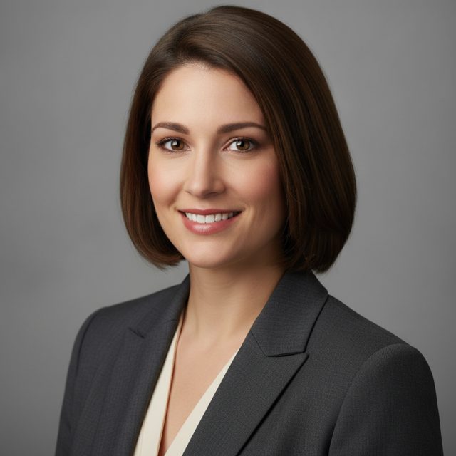 Corporate style AI headshot sample